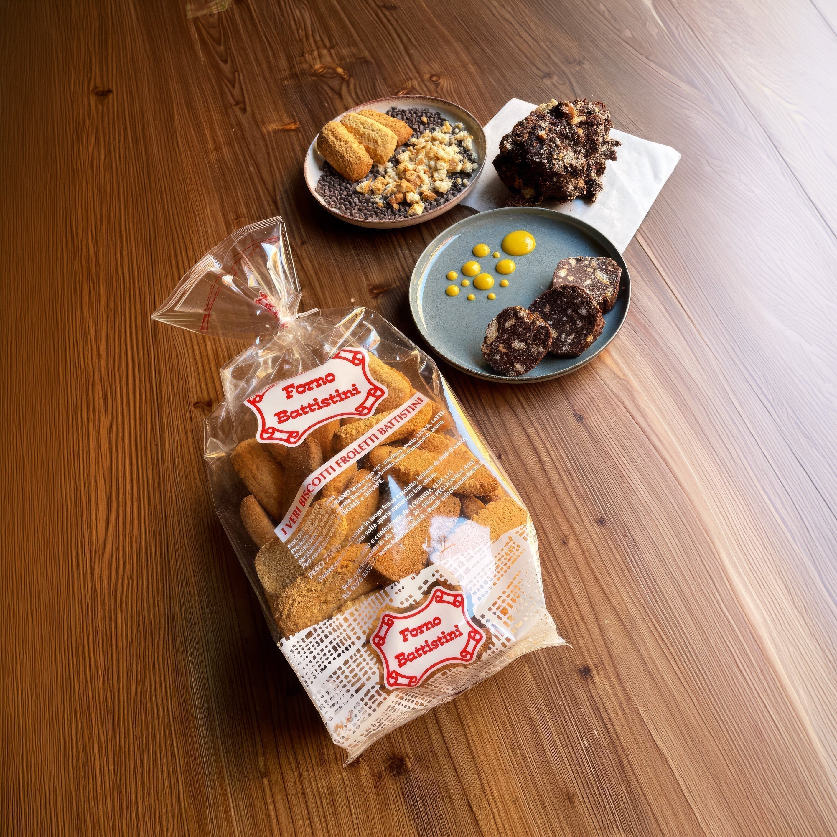 Salame di cioccolato con Froletti Originali